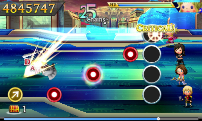 Illustration for article titled The New Theatrhythm is Everything I Want in a Final Fantasy Music Game